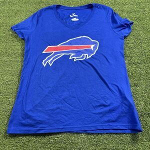 Buffalo Bills Milano NFL Football T-Shirt Women’s M Blue Fanatics NWOT